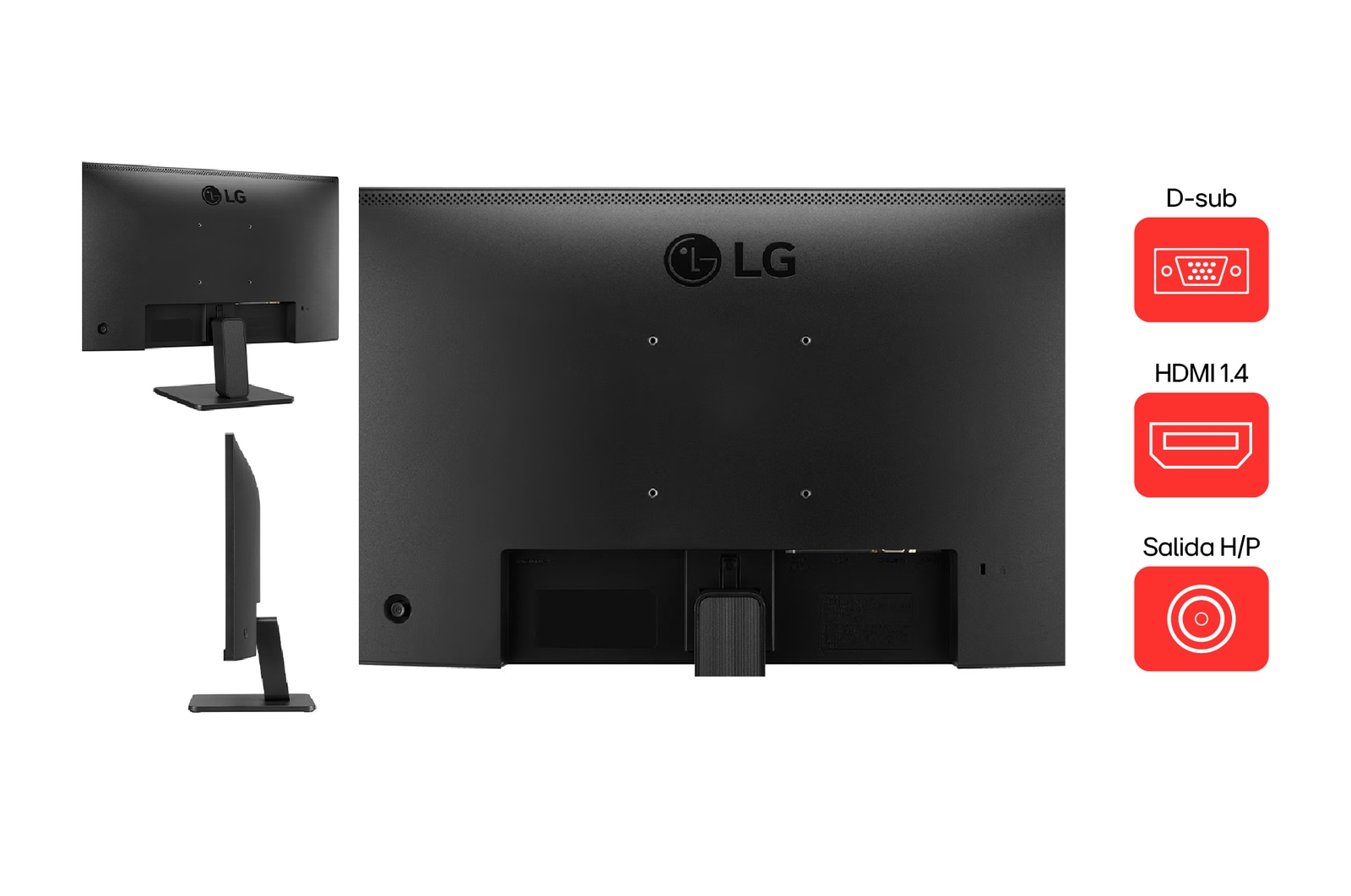 Entradas Monitor FHD - 22MR410-B